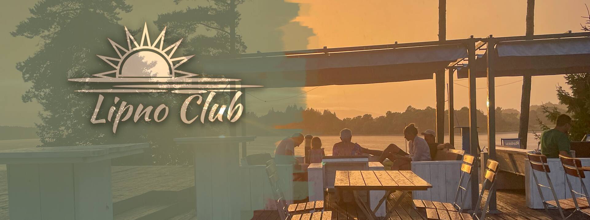 Posezení na břehu Lipna - Lipno Club