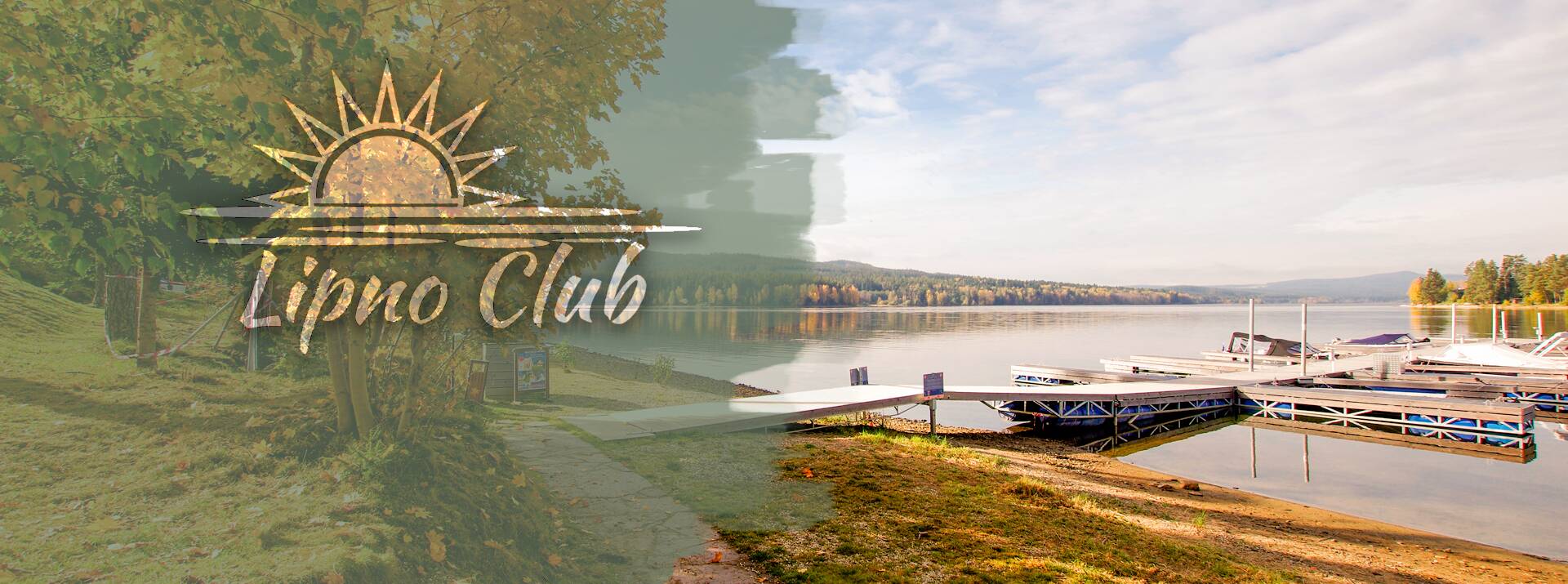 Posezení na břehu Lipna - Lipno Club