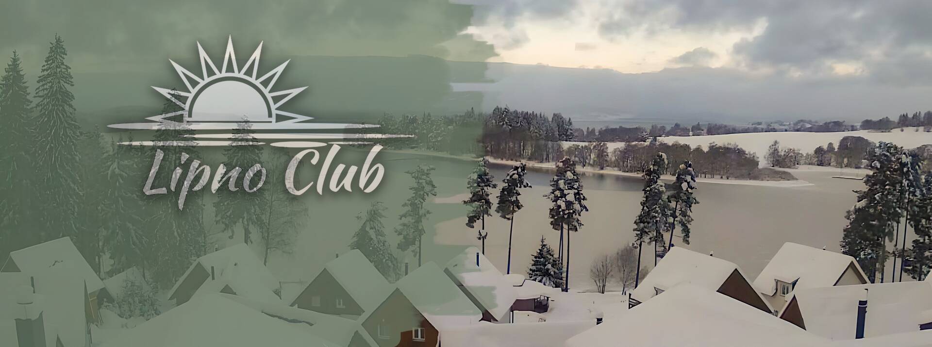 Zima v luxusních vilách na břehu Lipna - Lipno Club